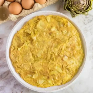 Quick and Easy Artichoke Frittata