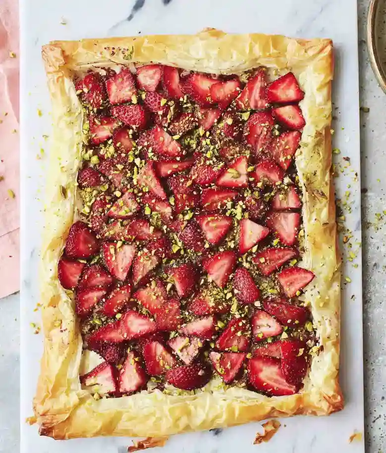 Quick and Easy Strawberry Tart