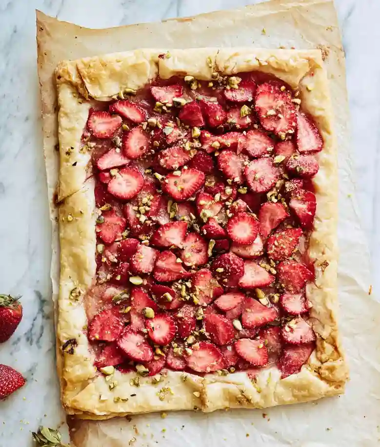 Quick and Easy Strawberry Tart