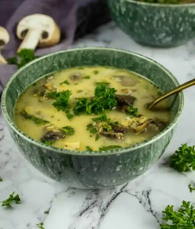 quick ham mushroom soup recipe