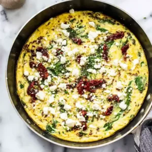 Quick Mediterranean Frittata Recipe