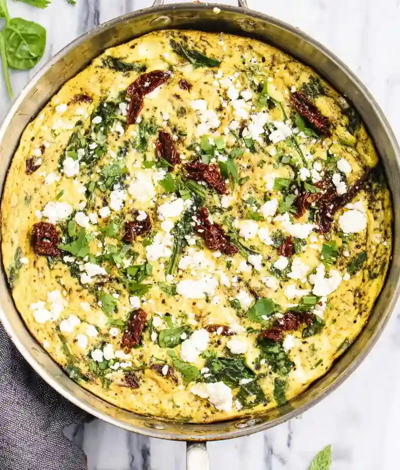 Quick Mediterranean Frittata Recipe
