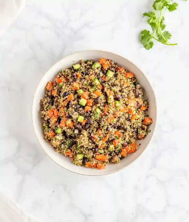 Quick Quinoa Black Bean Salad Recipe