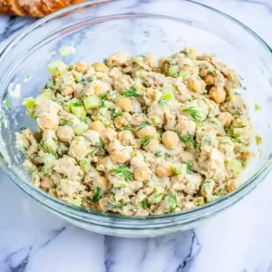 Quick Smashed Chickpea Salad Recipe