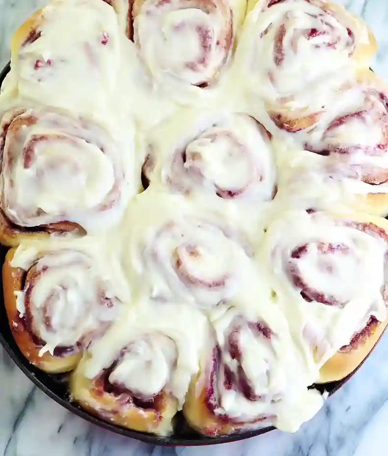 Raspberry Sweet Rolls for Brunch