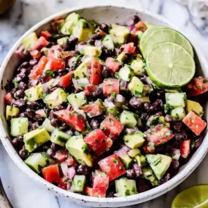 Refreshing Black Bean Avocado Salad