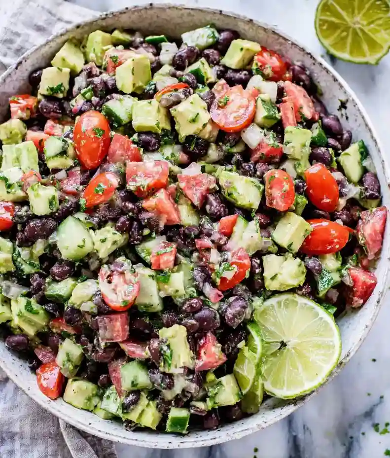 Refreshing Black Bean Avocado Salad