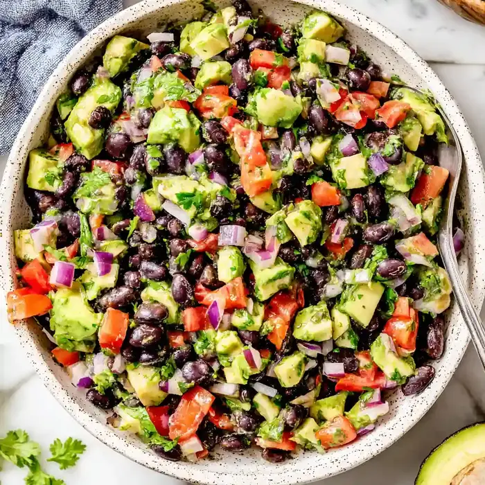 Refreshing Black Bean Avocado Salad