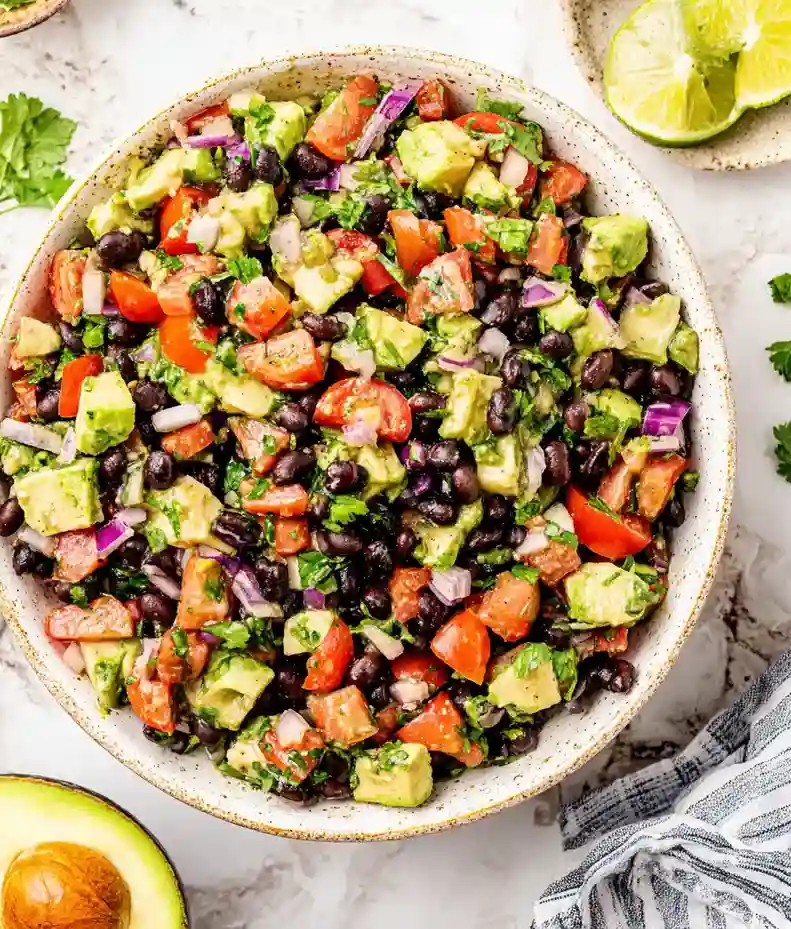 Refreshing Black Bean Avocado Salad