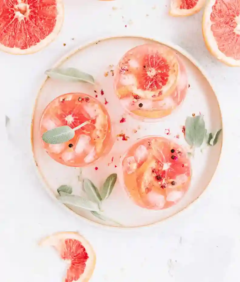 Refreshing Grapefruit White Wine Spritzer