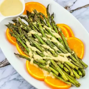 Roasted Asparagus with Orange Glaze