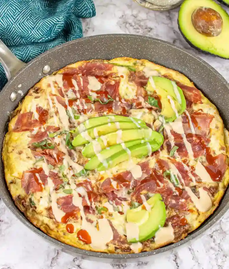 Salami and Egg Frittata Recipe