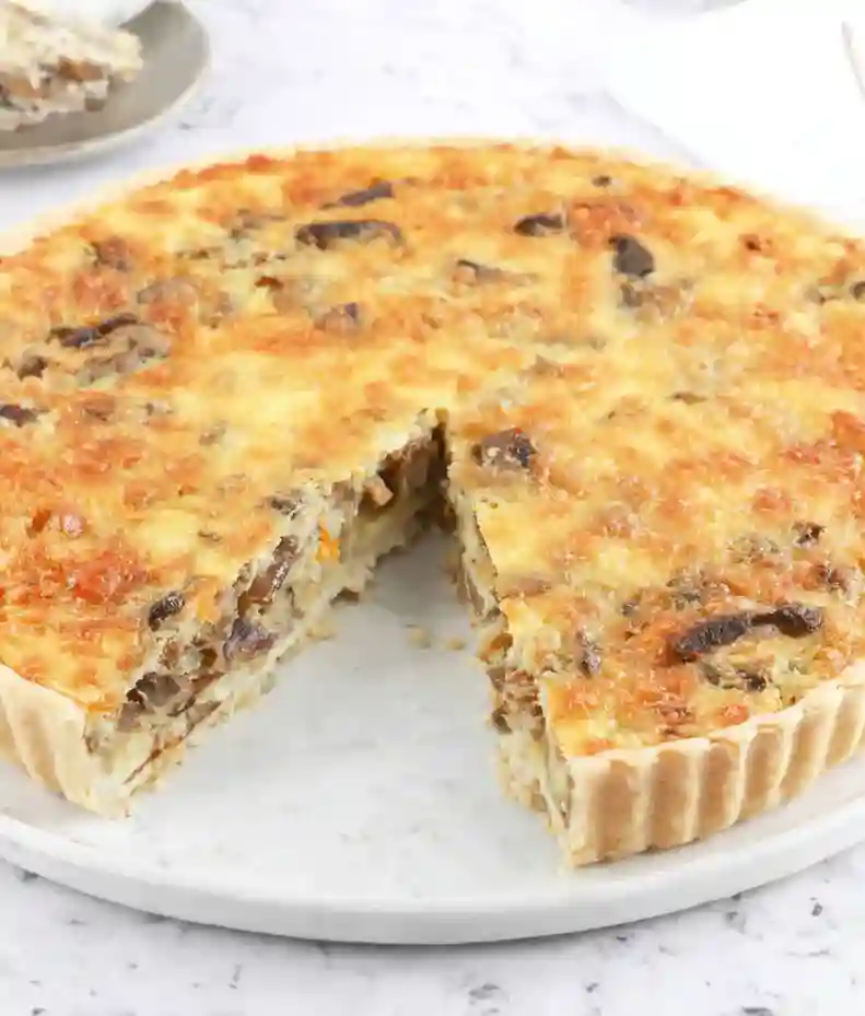 Savory Mushroom Quiche Recipe