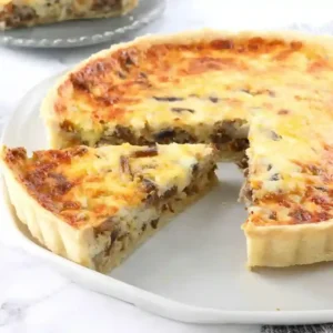 Savory Mushroom Quiche Recipe