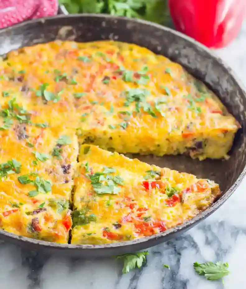 Simple Veggie Frittata Recipe