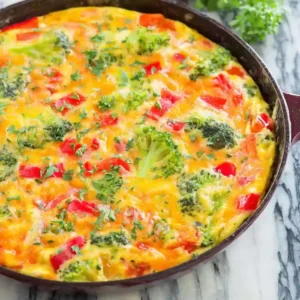Simple Veggie Frittata Recipe