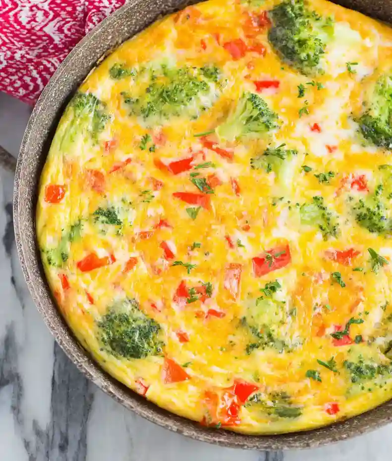 Simple Veggie Frittata Recipe