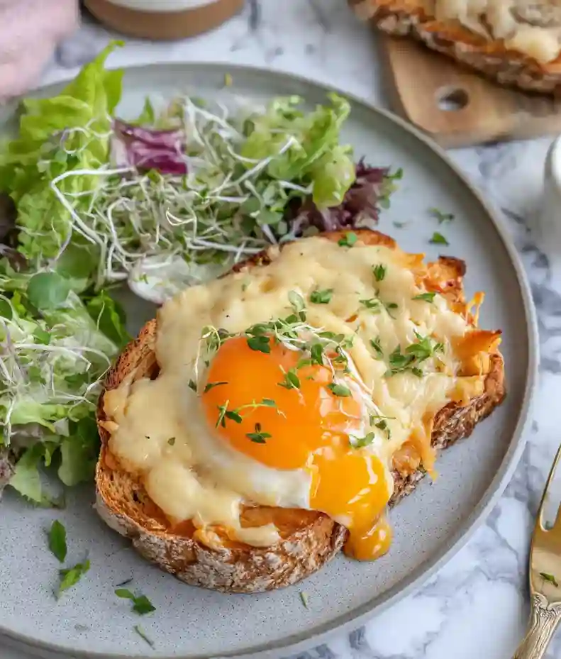 Smoked Salmon Croque Madame Recipe