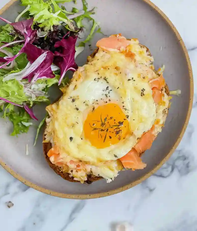Smoked Salmon Croque Madame Recipe