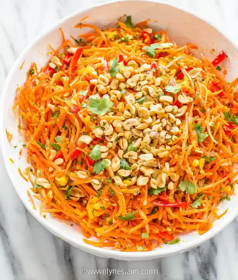 Spicy Korean Carrot Salad Recipe