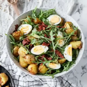 Spring Dandelion Salad with Bacon