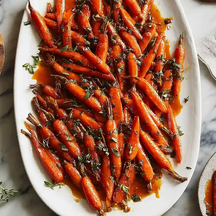 Sweet Brown Sugar Glazed Carrots