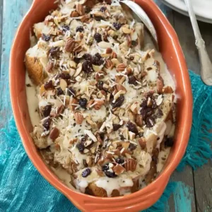 Sweet Tres Leches Capirotada Dessert