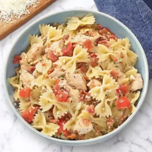 Tangy Balsamic Chicken Pasta Salad
