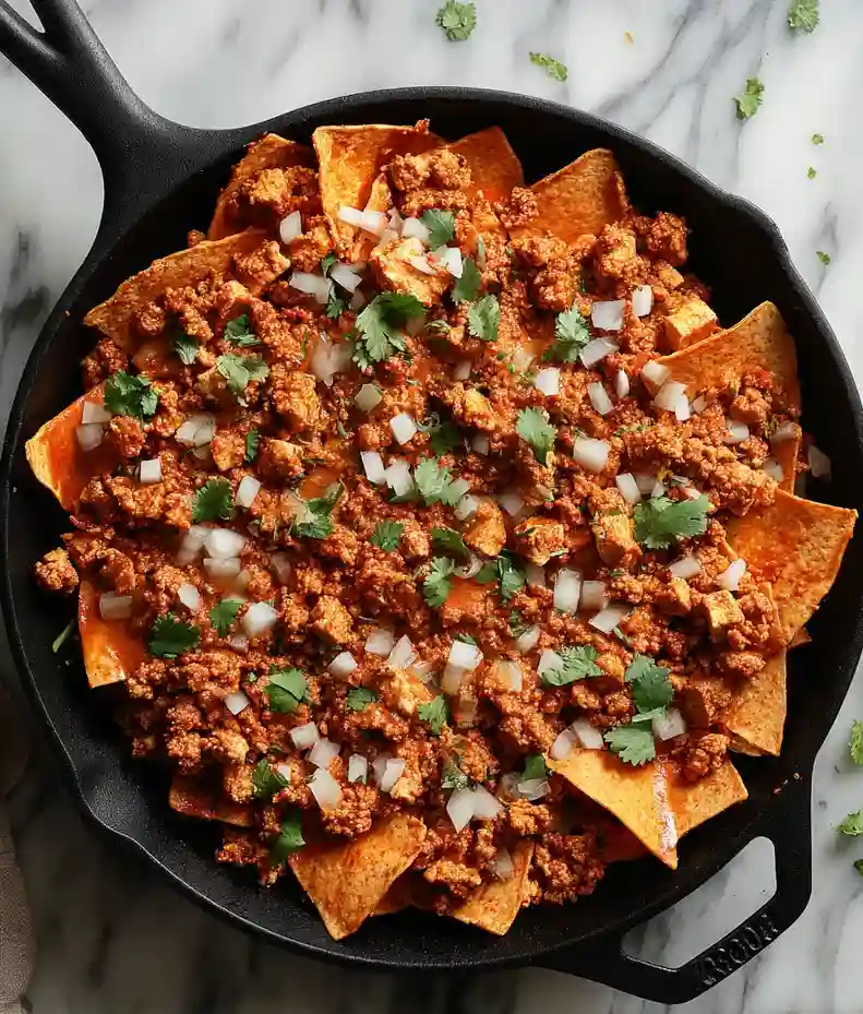 Tofu Chilaquiles for Mother's Day