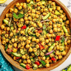 Vegan Moroccan Chickpea Salad Recipe