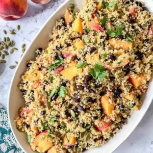 Vegan Quinoa Black Bean Salad Recipe