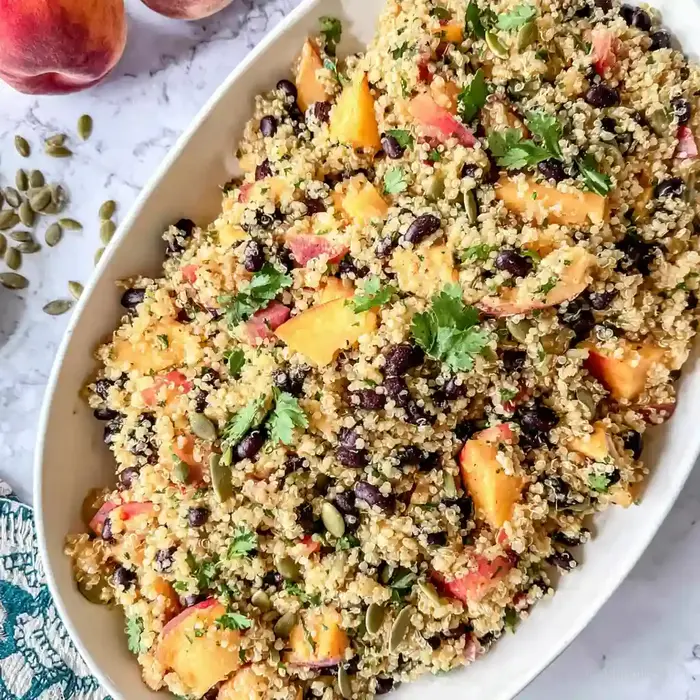 Vegan Quinoa Black Bean Salad Recipe