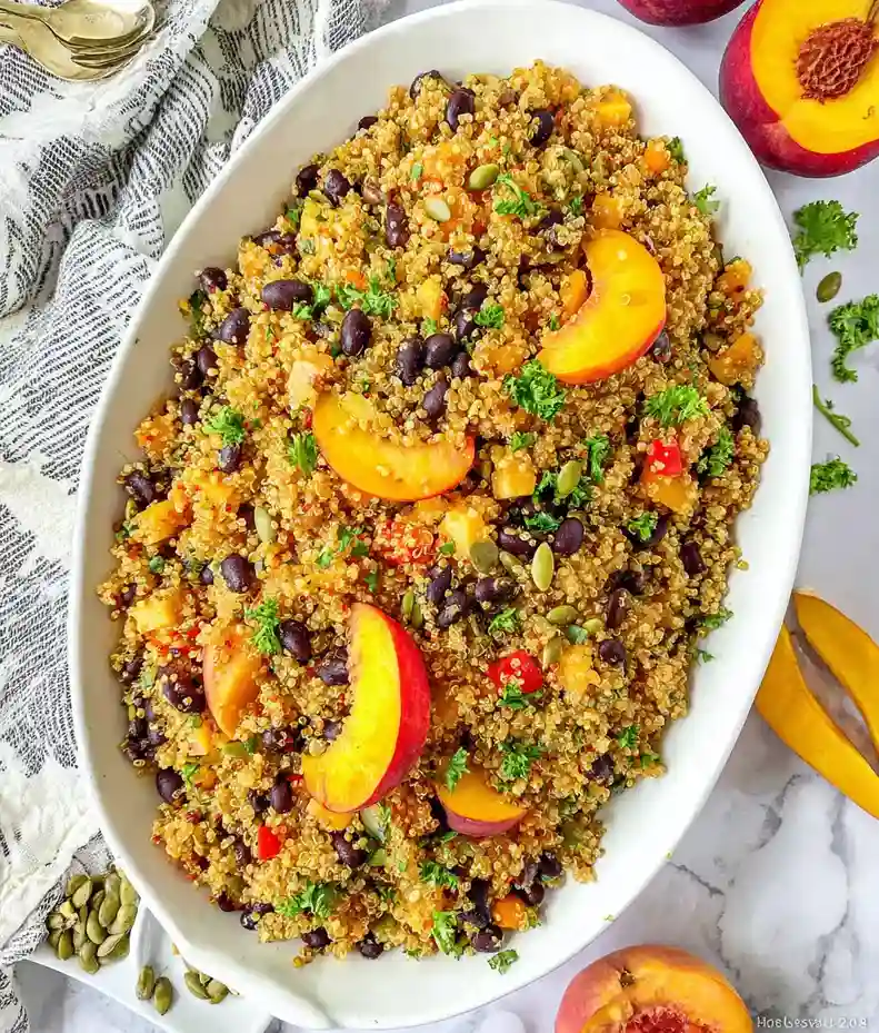 Vegan Quinoa Black Bean Salad Recipe
