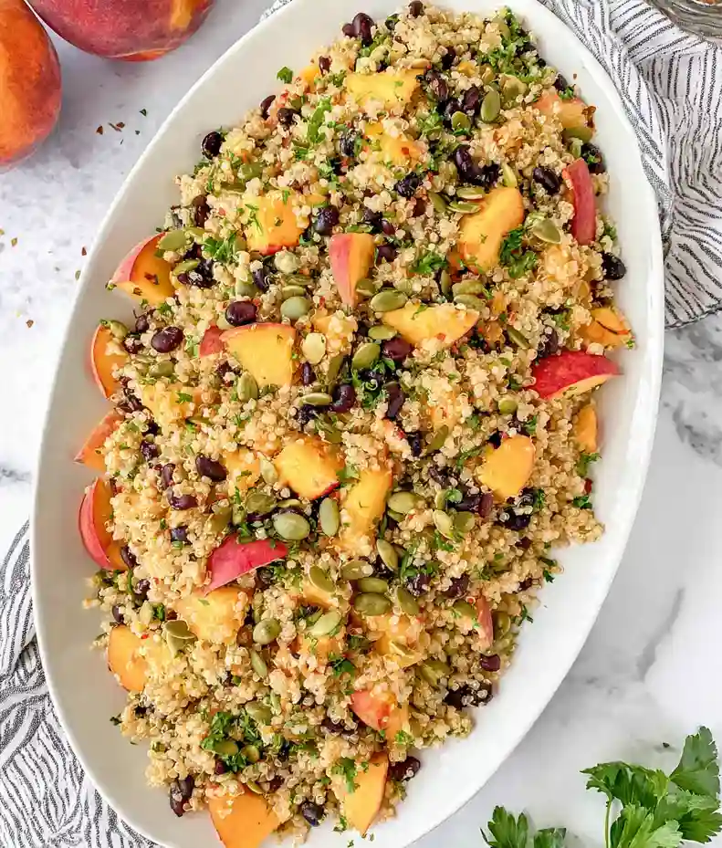 Vegan Quinoa Black Bean Salad Recipe
