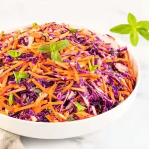 Vibrant Carrot Cabbage Salad