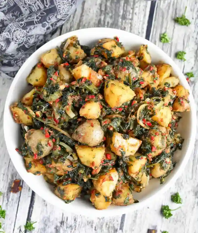 Warm Healthy Potato Salad Recipe