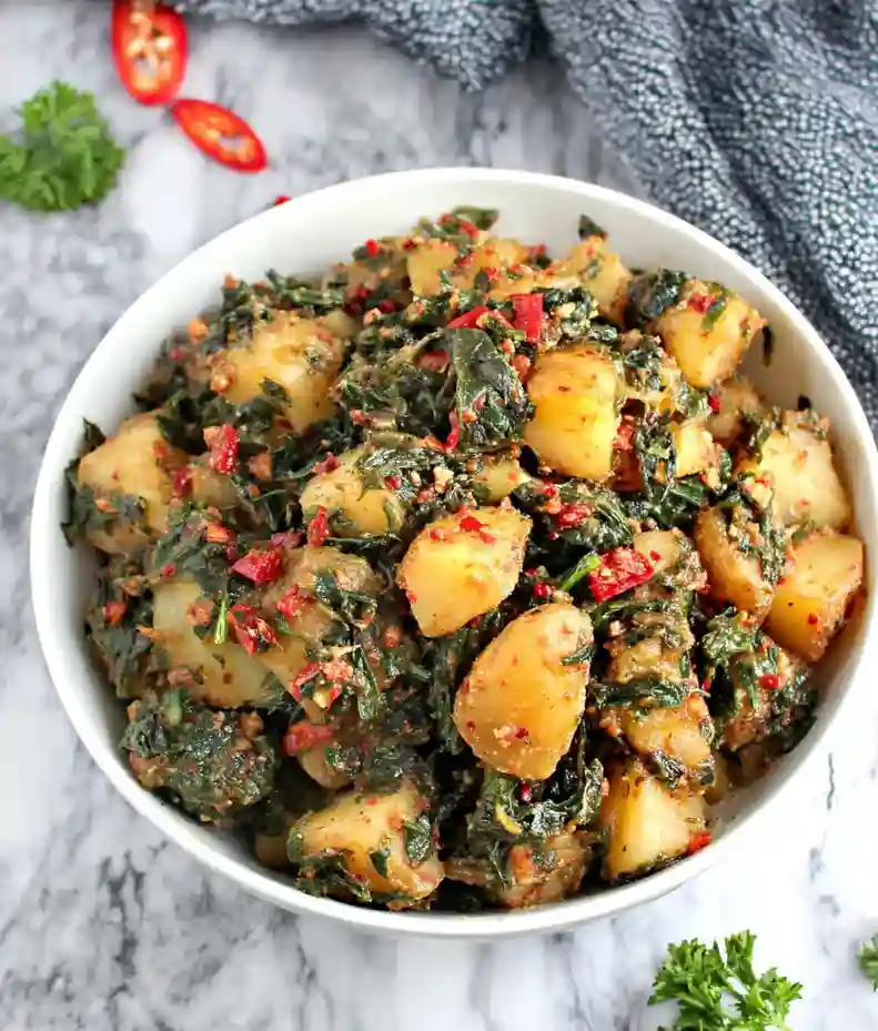 Warm Healthy Potato Salad Recipe