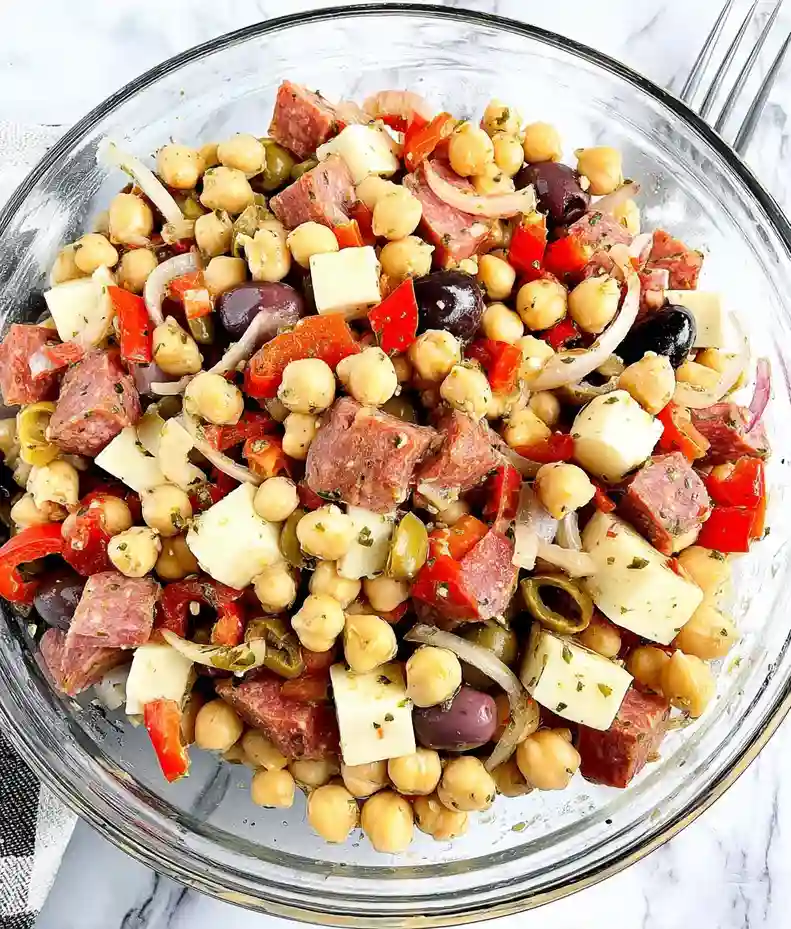 Zesty Italian Chickpea Salad