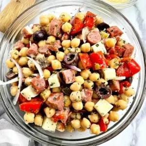 Zesty Italian Chickpea Salad