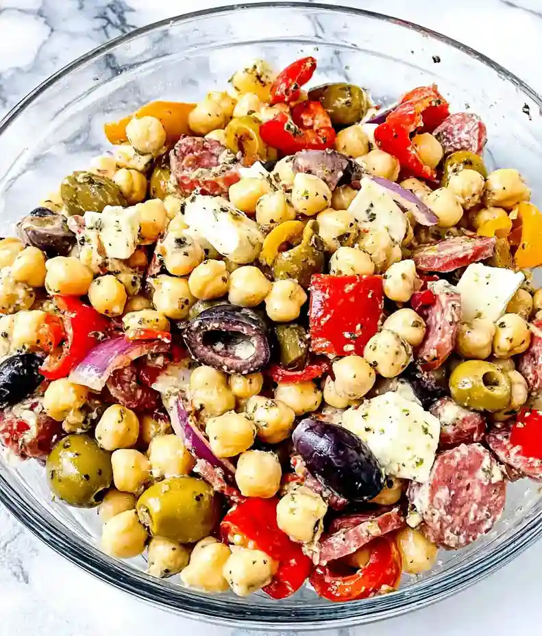 Zesty Italian Chickpea Salad