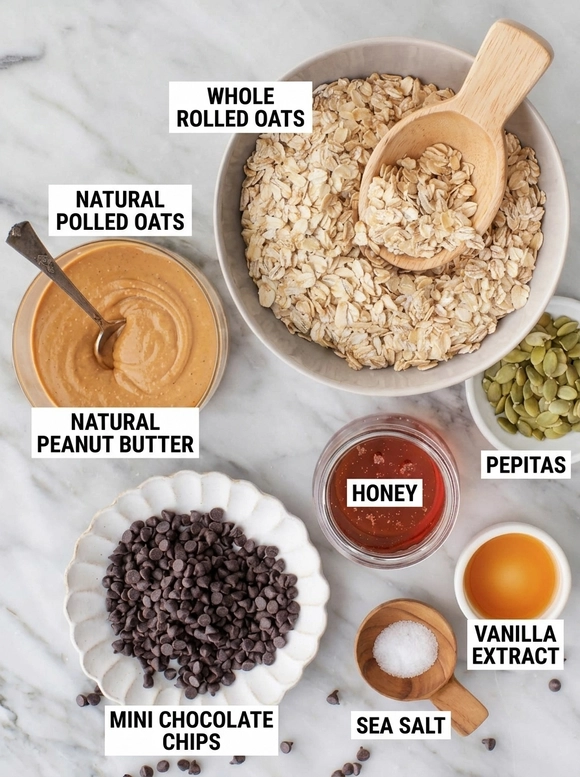 Chewy Homemade Granola Bars Recipe - 1