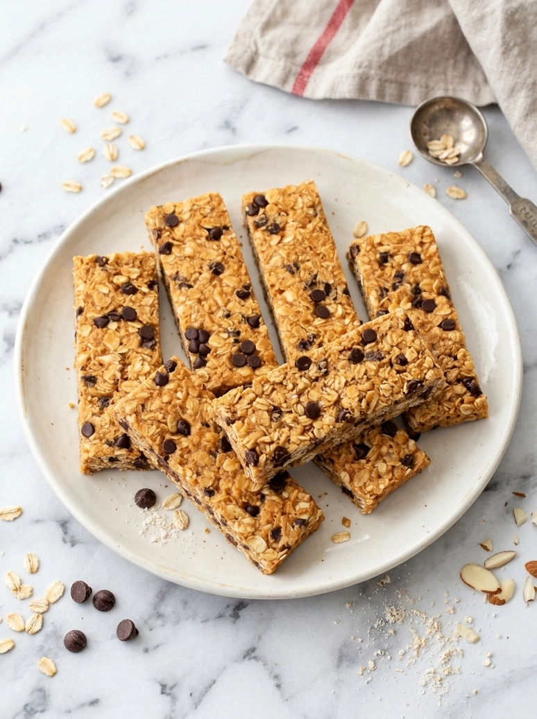Chewy Homemade Granola Bars Recipe - 1