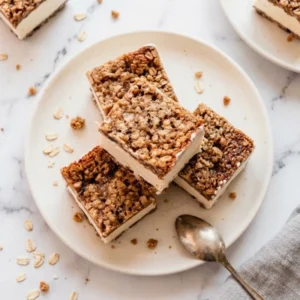 Chewy Oatmeal Ice Cream Sandwiches