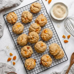 Chewy Vegan Apricot Cookies