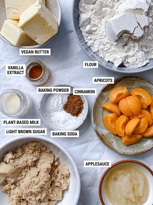 Chewy Vegan Apricot Cookies - 1