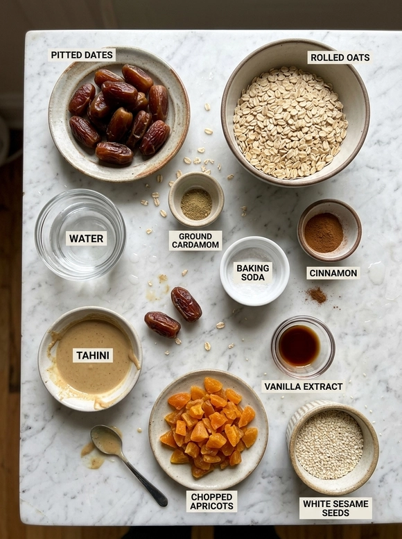 Delicious Apricot Cardamom Oatmeal Cookies - 1