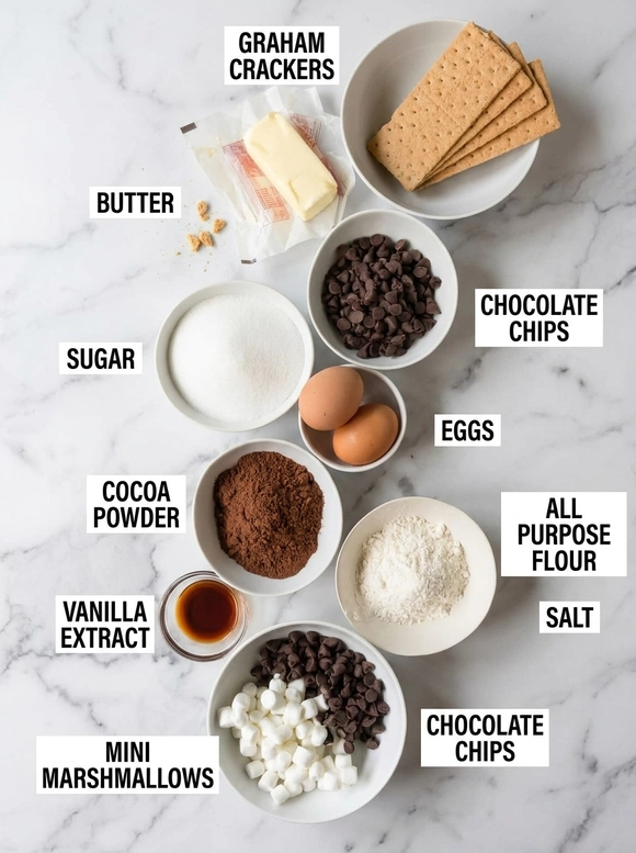 Delicious S'mores Brownies Recipe - 1