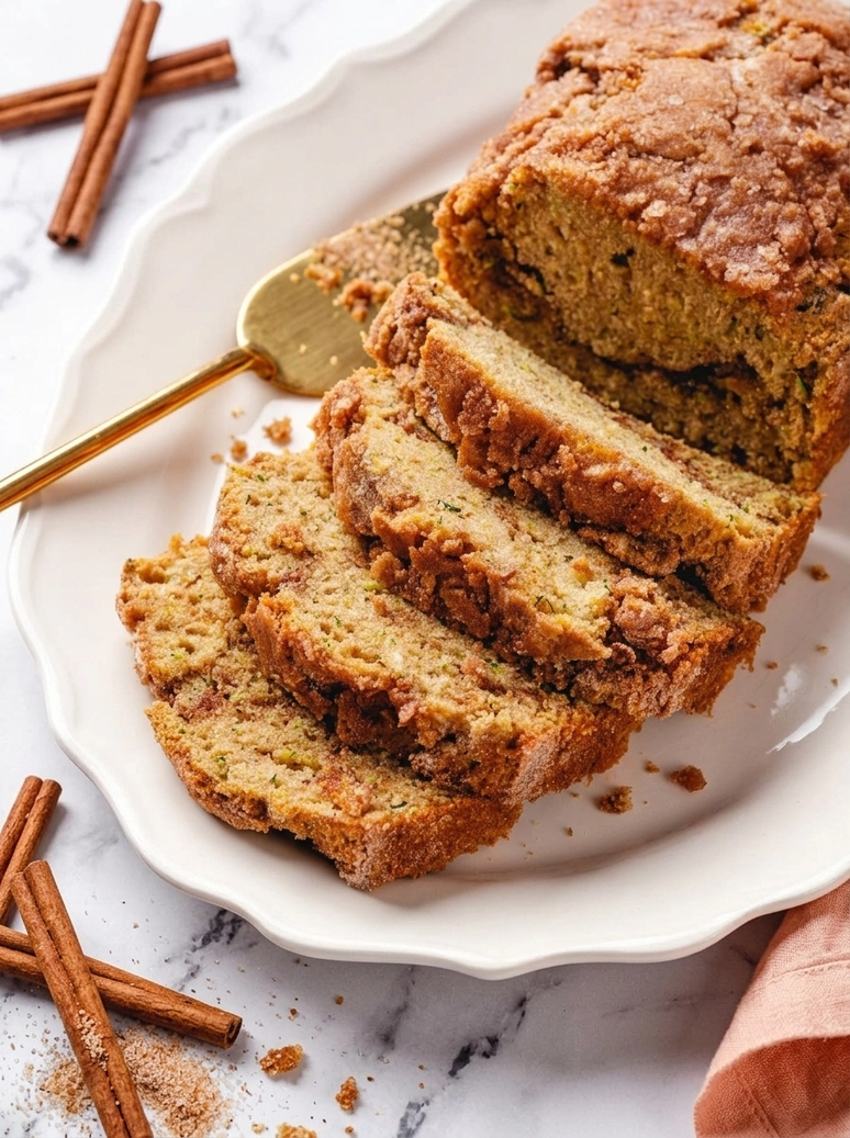 Delicious Snickerdoodle Zucchini Bread - 1