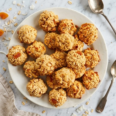 easy apricot coconut breakfast cookies