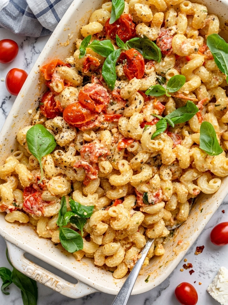 Easy Baked Feta Pasta Recipe - 1